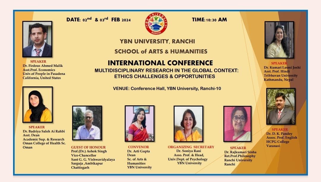 YBN University, Ranchi - Official Website